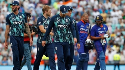 India chased down the target in 18.4 overs, with Rohit on 76 off 58 while Dhawan was on 31 off 54. (AFP) India chased down the target in 18.4 overs, with Rohit on 76 off 58 while Dhawan was on 31 off 54. (AFP)