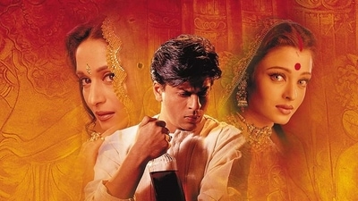 Sanjay Leela Bhansali’s Devdas starred Shah Rukh Khan, Aishwarya Rai, and Madhuri Dixit. Sanjay Leela Bhansali’s Devdas starred Shah Rukh Khan, Aishwarya Rai, and Madhuri Dixit.