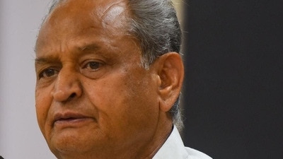Rajasthan chief minister Ashok Gehlot. (HT PHOTO) Rajasthan chief minister Ashok Gehlot. (HT PHOTO)