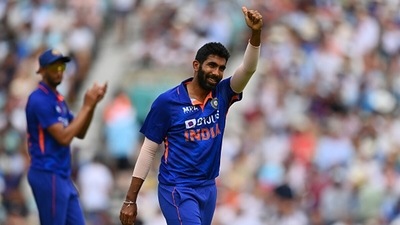 Jasprit Bumrah sent back 3 batters for ducks. &nbsp; (Getty)