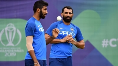 Jasprit Bumrah and Mohammed Shami. (Getty) Jasprit Bumrah and Mohammed Shami. (Getty)