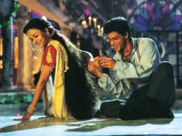 Shah Rukh Khan’s Devdas and Aishwarya Rai’s Paro in happier times. Shah Rukh Khan’s Devdas and Aishwarya Rai’s Paro in happier times.
