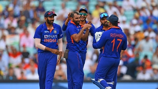 While Bumrah took six, Shami kept the pressure up at the other end and took three wickets(BCCI Twitter)