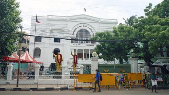 A day after elevation of Edappadi Palaniswami (EPS) as interim general secretary of AIADMK and O Panneerselvam (OPS) being expelled from the party, slugfest between the two former chief ministers continued on Tuesday. (ANI)