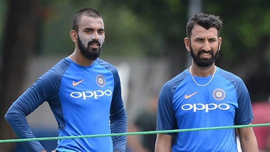 KL Rahul and Cheteshwar Pujara. (Getty)