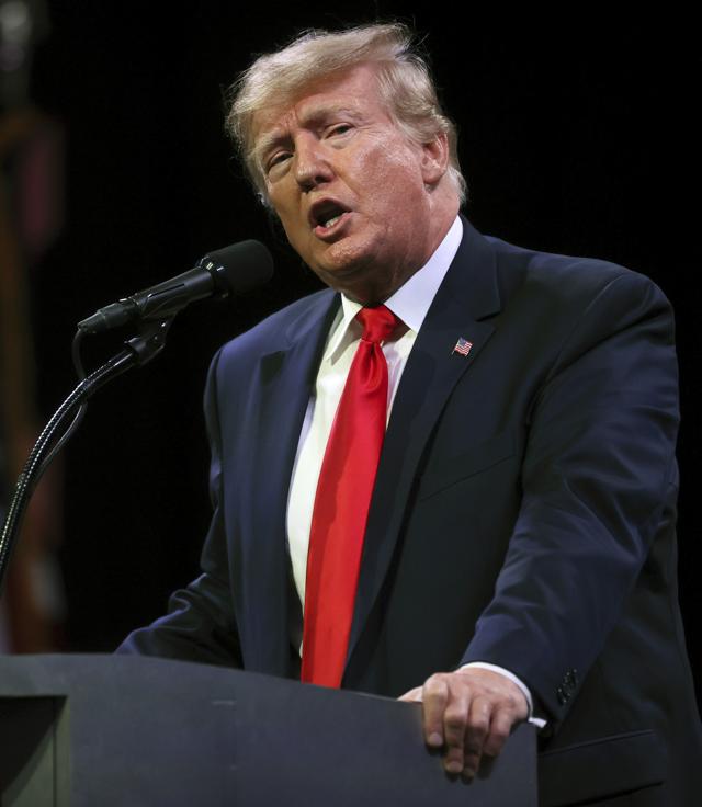 Former President of the United States Donald Trump (Joe Rondone/AP) Former President of the United States Donald Trump (Joe Rondone/AP)