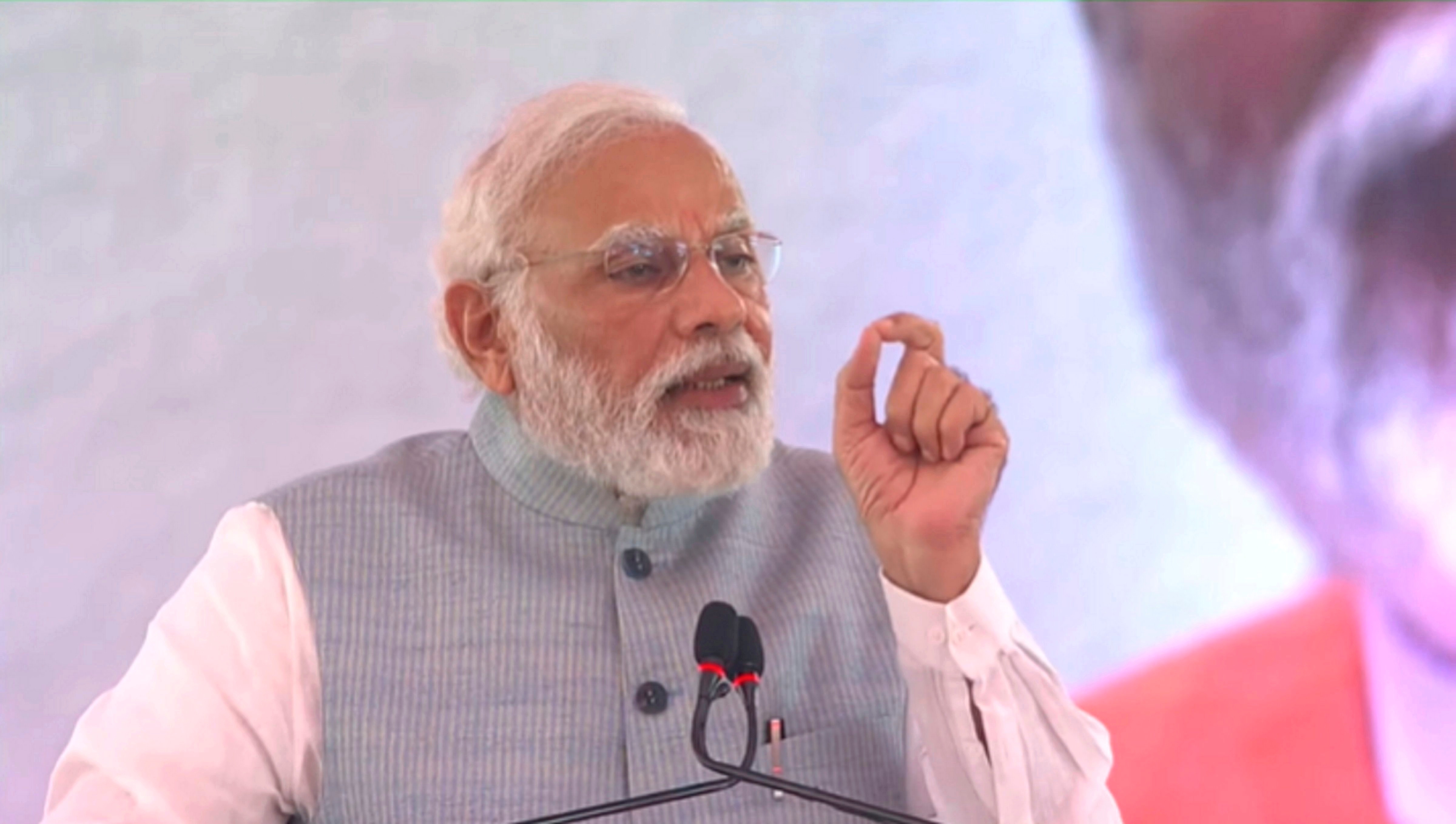 PM Modi addresses the closing ceremony of the centenary celebrations of the Bihar Legislative Assembly, in Patna. (PTI) PM Modi addresses the closing ceremony of the centenary celebrations of the Bihar Legislative Assembly, in Patna. (PTI)