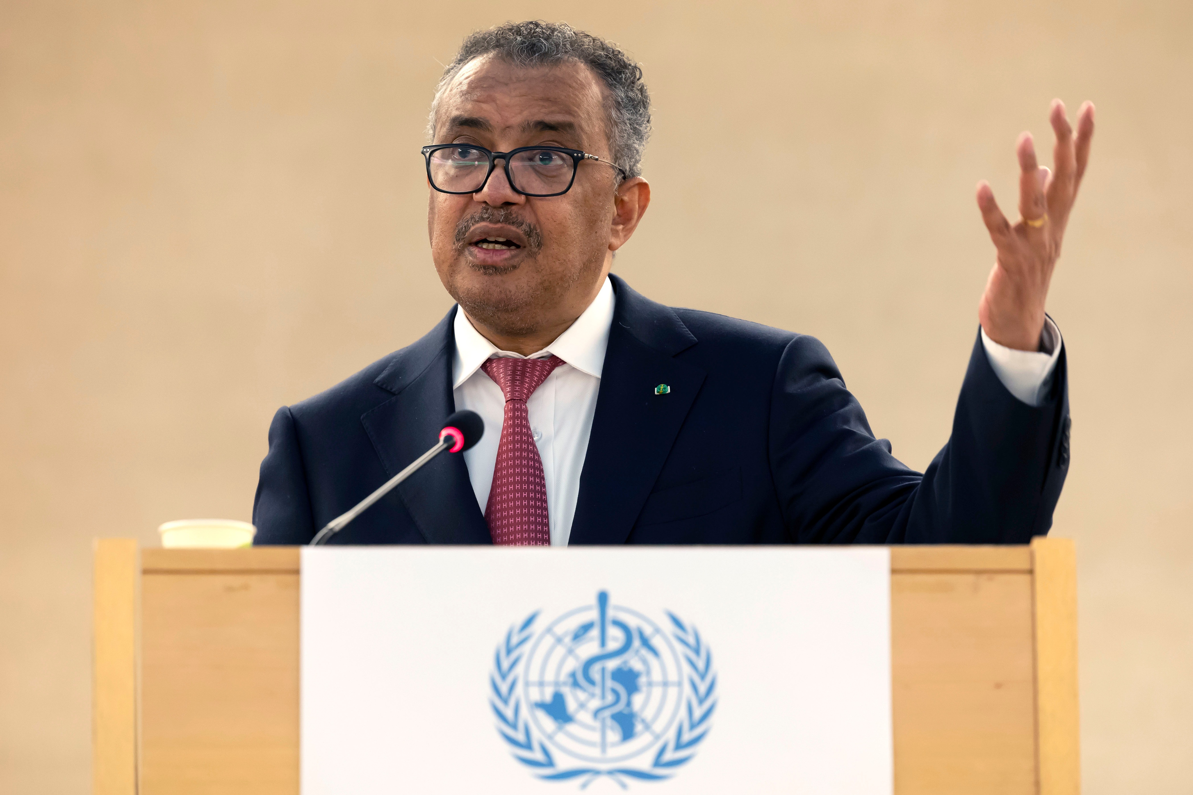 Tedros Adhanom Ghebreyesus, Director General of the World Health Organization (WHO). (AP)