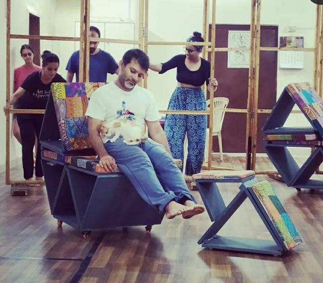 Still from the rehearsal