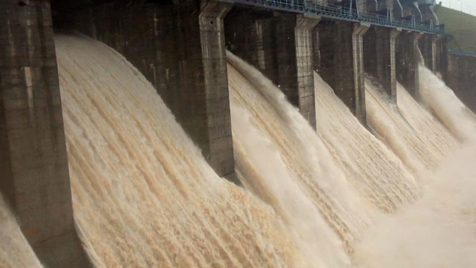 As much as 1,15,344 cusecs of water was released into the Tungabhadra river on Wednesday, which caused several heritage sites in Hampi to go underwater. (PIC FOR REPRESENTATION) As much as 1,15,344 cusecs of water was released into the Tungabhadra river on Wednesday, which caused several heritage sites in Hampi to go underwater. (PIC FOR REPRESENTATION)