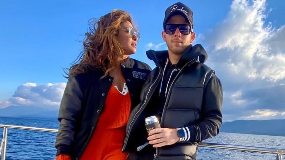 Priyanka Chopra and Nick Jonas enjoy 'magic hour' on the sea in comfy outfits perfect for enjoying on a yacht (Instagram) Priyanka Chopra and Nick Jonas enjoy 'magic hour' on the sea in comfy outfits perfect for enjoying on a yacht (Instagram)
