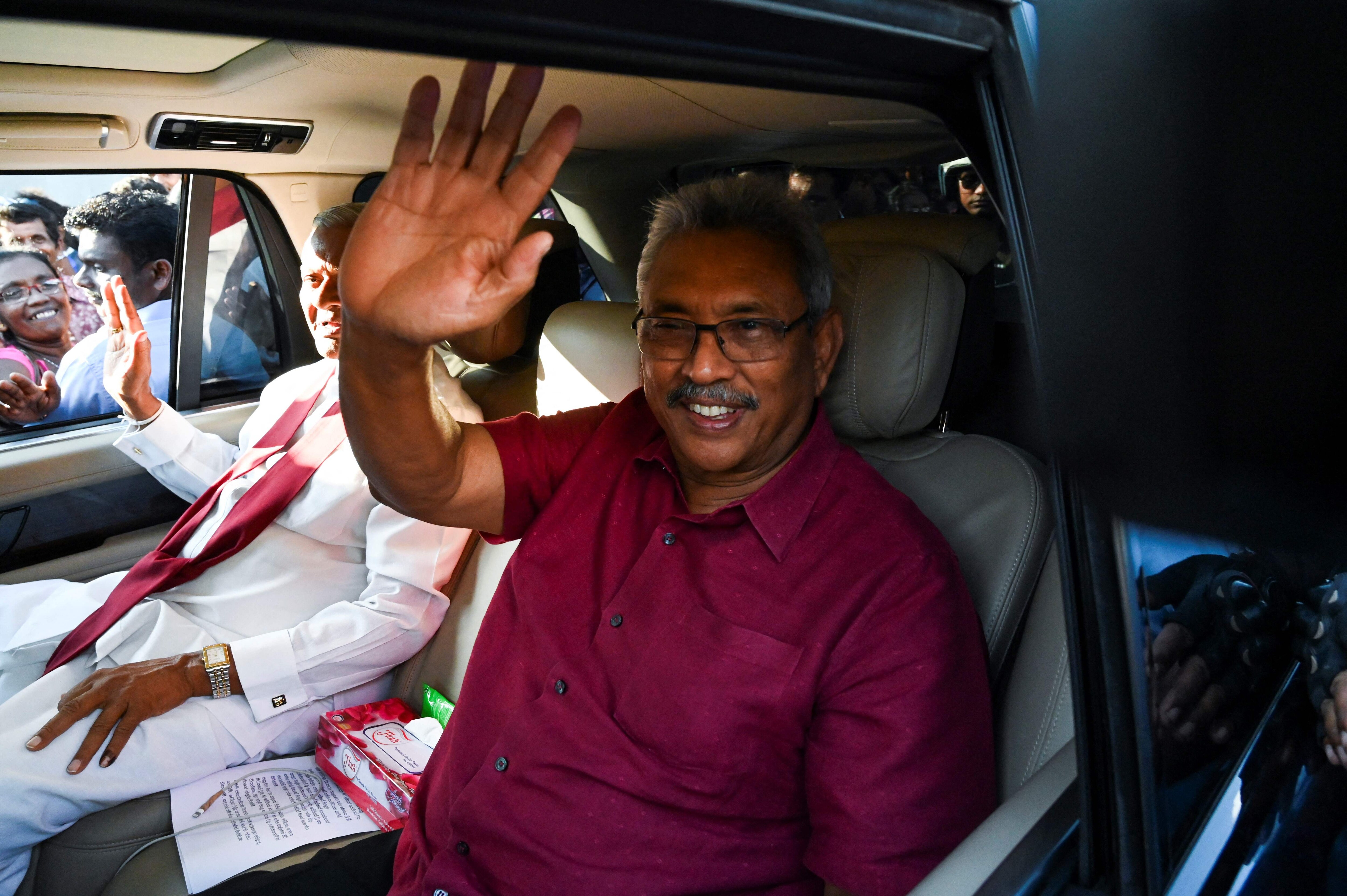 Sri Lankan President Gotabaya Rajapaksa. (Photo by Ishara S KODIKARA/AFP) (File photo)