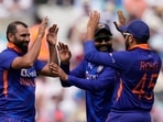 Team India players in action