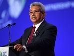 Sri Lanka's President Gotabaya Rajapaksa.