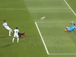 Darwin Nunez missed a sitter on his Liverpool debut. Darwin Nunez missed a sitter on his Liverpool debut.