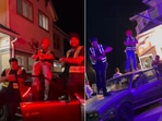 Snippets from Diljit Dosanjh's Instagram video.