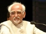 File photo of former Vice President Hamid Ansari. File photo of former Vice President Hamid Ansari.