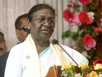 National Democratic Alliance (NDA)’s Presidential candidate Droupadi Murmu. (Santosh Kumar/Hindustan Times) National Democratic Alliance (NDA)’s Presidential candidate Droupadi Murmu. (Santosh Kumar/Hindustan Times)