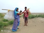 Government estimates suggest that land equal to that of 40 Dharavi slums has been transformed into aquaculture ponds. (Joydeep Thakur/HT Photo) Government estimates suggest that land equal to that of 40 Dharavi slums has been transformed into aquaculture ponds. (Joydeep Thakur/HT Photo)