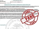 The PIB also shared the fake notification on the social media handle.