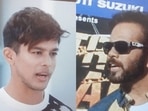 Pratik Sehajpal and Rohit Shetty on Khatron Ke Khiladi. Pratik Sehajpal and Rohit Shetty on Khatron Ke Khiladi.