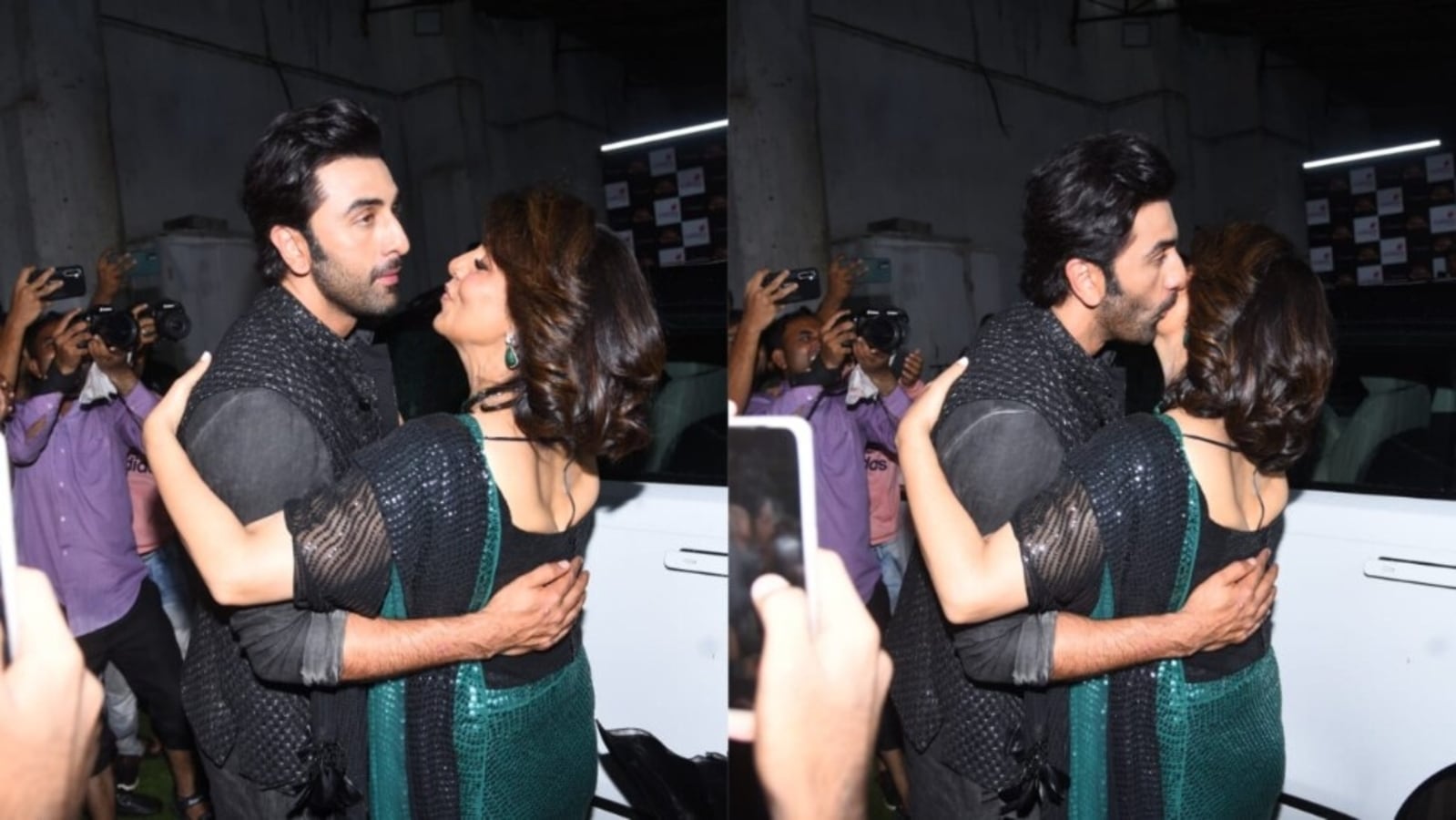 Ranbir Kapoor kisses and hugs Neetu Kapoor as she returns from London, she asks paparazzi: ‘Khush?’