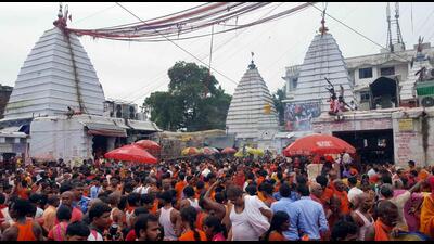 Baba Baidyanath temple in Deoghar. (HT Photo) Baba Baidyanath temple in Deoghar. (HT Photo)