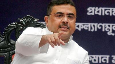 Suvendu Adhikari, who was a cabinet minister in the TMC government from 2016 to 2020, joined the BJP in December 2020, months ahead of the assembly elections. (PTI)