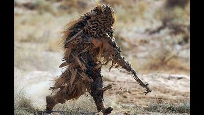An Indian Army jawan during a drill. (File Photo) An Indian Army jawan during a drill. (File Photo)