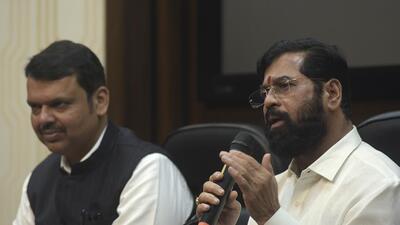 Currently, only chief minister Eknath Shinde and deputy chief minister Devendra Fadnavis are there in the cabinet (HT Photo) Currently, only chief minister Eknath Shinde and deputy chief minister Devendra Fadnavis are there in the cabinet (HT Photo)