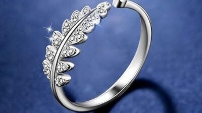 Ladies ring on sale design latest