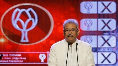 File photo of Sri Lanka President and former wartime defence chief Gotabaya Rajapaksa (REUTERS)