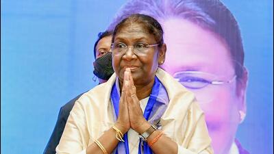 Droupadi Murmu is the NDA candidate for the presidential election. (PTI)