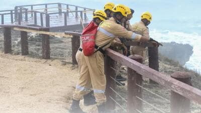 Photos of search operation shared by Oman Royal Police. (Oman Royal Police) Photos of search operation shared by Oman Royal Police. (Oman Royal Police)