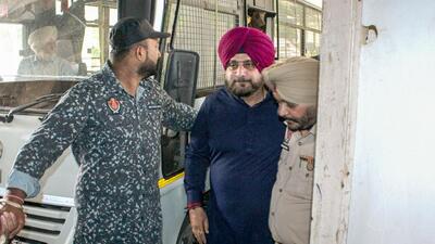 Navjot Sidhu was moved to the Patiala jail after he surrendered before a local court on May 20 to serve one-year prison term in a 1988 road rage case. (PTI File Photo) Navjot Sidhu was moved to the Patiala jail after he surrendered before a local court on May 20 to serve one-year prison term in a 1988 road rage case. (PTI File Photo)