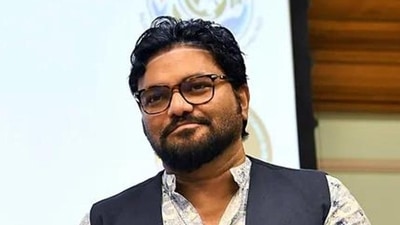 Babul Supriyo said BJP is indulging in a childish act over Goddess Kaali being indulged by Governor.&nbsp;