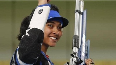 A file photo of India shooter Mehuli Ghosh. (REUTERS)