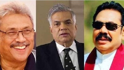 Time is up for the triumvirate of Gotabaya, Ranil and Mahinda in Sri Lanka.