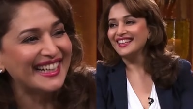 Madhuri reacts to earning more money than Salman Khan.