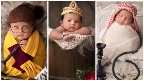 Bharti Singh's son Laksh was dressed in various looks for his photo shoot. Bharti Singh's son Laksh was dressed in various looks for his photo shoot. 