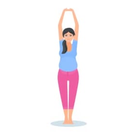 Tadasana or Mountain Pose (Twitter/drvaaash) Tadasana or Mountain Pose (Twitter/drvaaash)