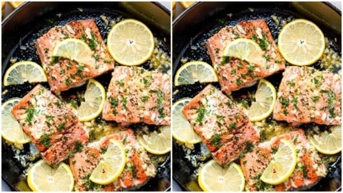 Lemon Garlic Salmon