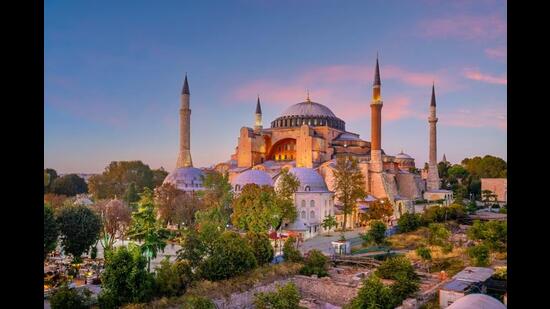 The Hagia Sophia in Istanbul, formerly known as Constantinople. (Shutterstock) The Hagia Sophia in Istanbul, formerly known as Constantinople. (Shutterstock)