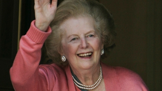 File photo of former British Prime Minister Margaret Thatcher.&nbsp;(AP)