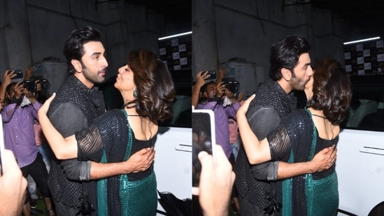 Watch: Ranbir Kapoor shows his muscles in tight tee, Neetu Kapoor refuses to  age as the duo attend book launch