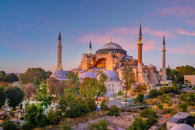 The Hagia Sophia in Istanbul, formerly known as Constantinople. (Shutterstock) The Hagia Sophia in Istanbul, formerly known as Constantinople. (Shutterstock)