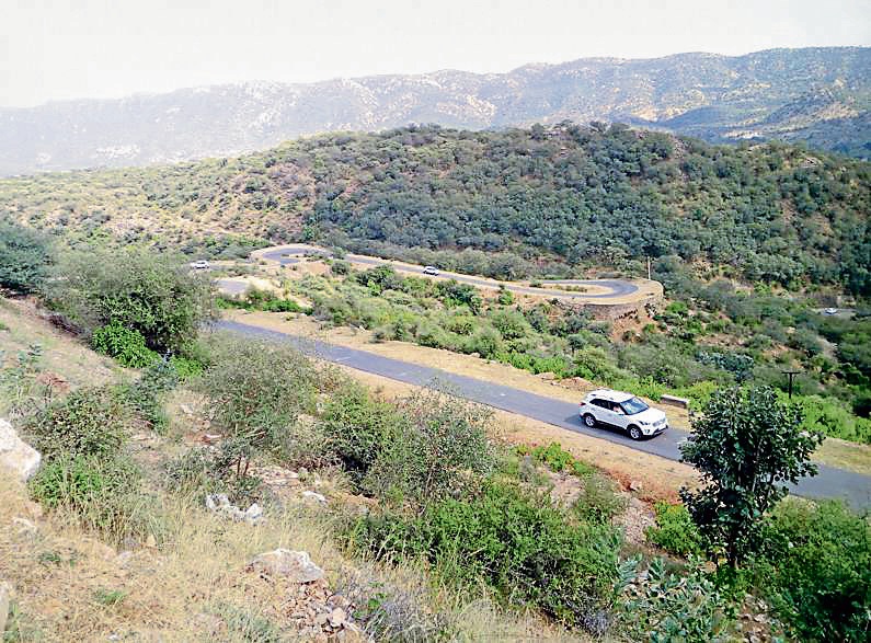 A spiral road in the Aravalli ranges on the way to Mount Abu from Udaipur (Shutterstock) A spiral road in the Aravalli ranges on the way to Mount Abu from Udaipur (Shutterstock)