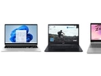 These laptops come with a wide variety of features.