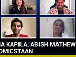 KUSHA KAPILA, ABISH MATHEW ON COMICSTAAN