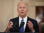 US President Joe Biden addresses the nation at the White House in Washington, DC following the US Supreme Court's decision to overturn Roe vs. Wade. US President Joe Biden addresses the nation at the White House in Washington, DC following the US Supreme Court's decision to overturn Roe vs. Wade.
